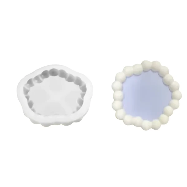 قالب كوستر بابلز وردة