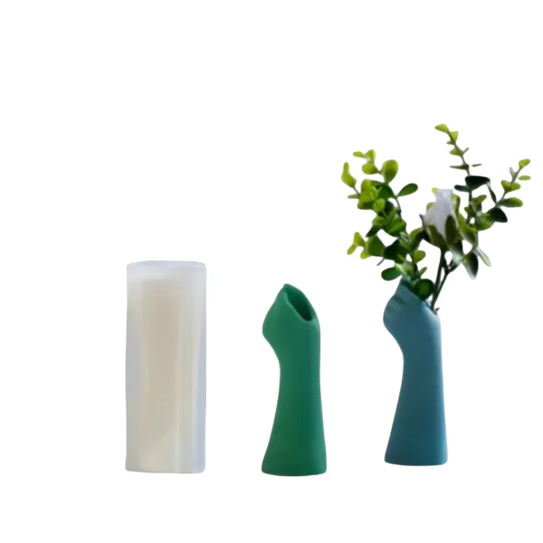 قالب فازة شكل يد