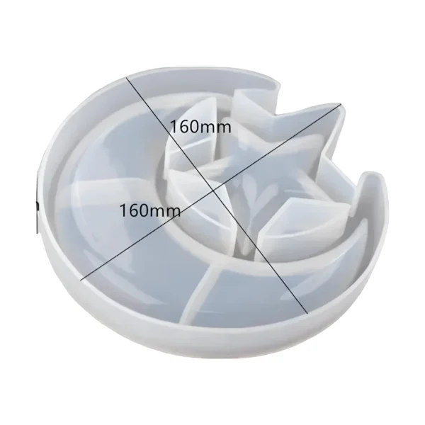 قالب هلال ونجمة 16 سم