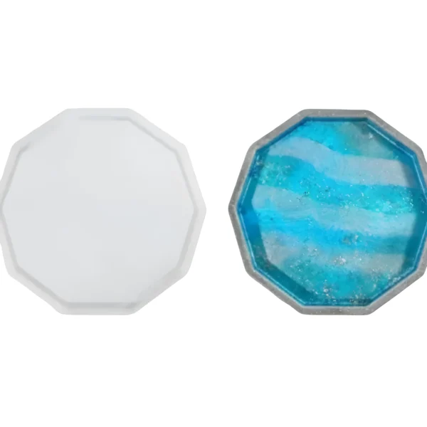 قالب صينية ثماني بكنار 22سم