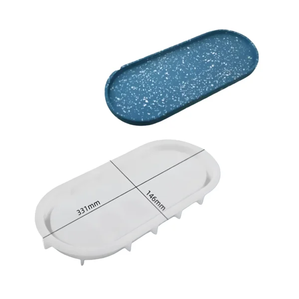 قالب كوستر بيضاوي 24سم