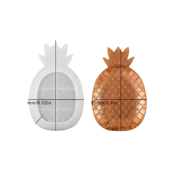 قالب طبق أناناس