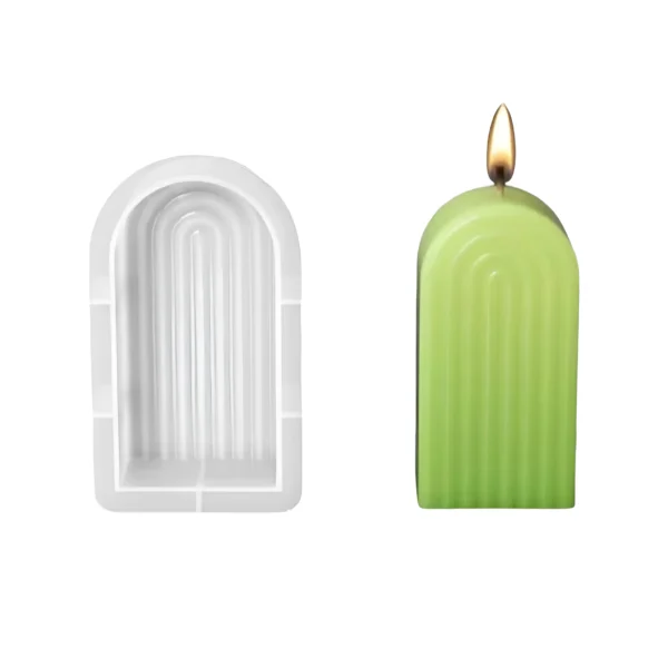 قالب قوس قزح شموع