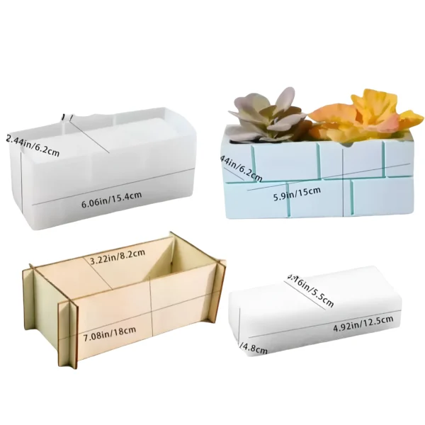 طقم قالب بوت مكعبات مستطيل