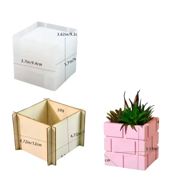 طقم قالب بوت مكعبات مربع