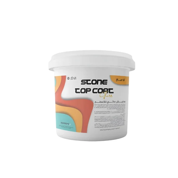 ستون توب كوت لامع