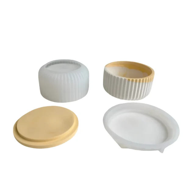 قالب علبة مخططة إرتفاع 5سم