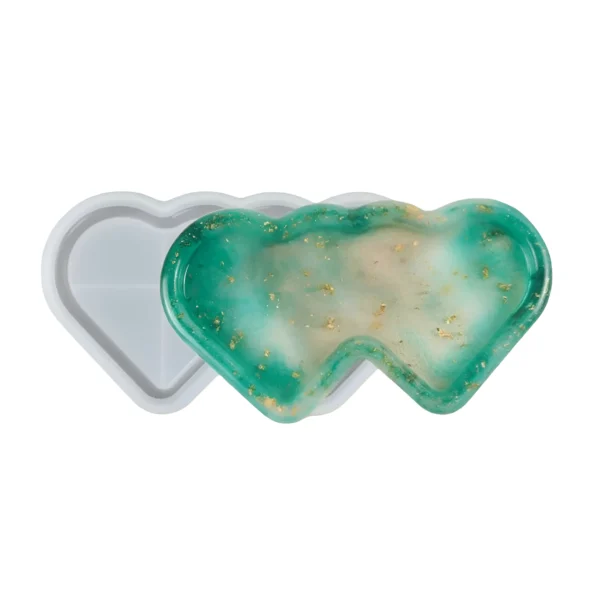 قالب سحابة قلبين