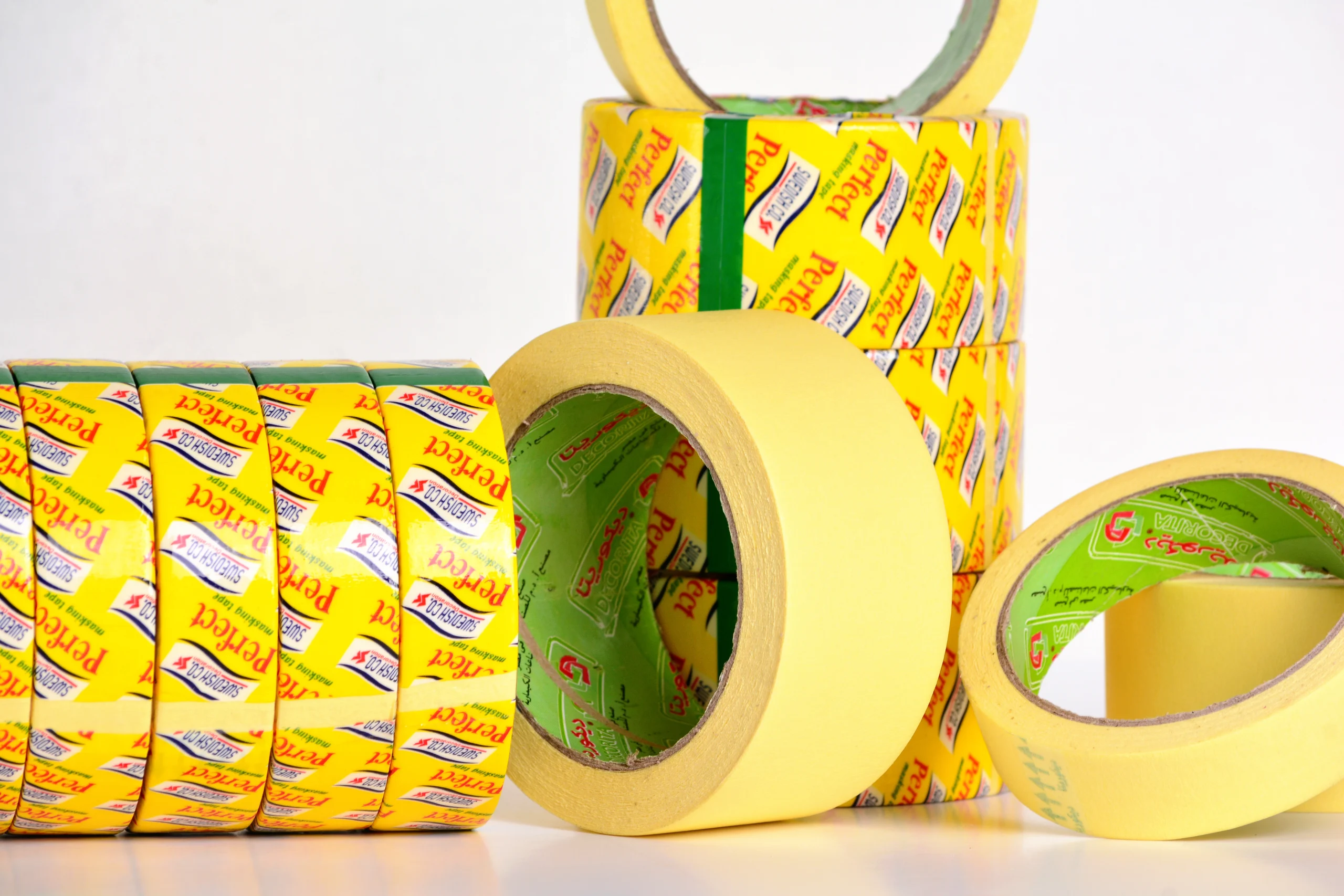 Yellow Protective Adhesive Tape