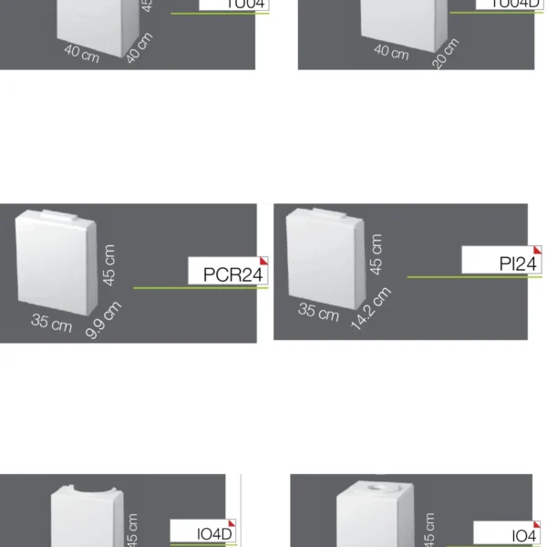 قواعد الاعمدة